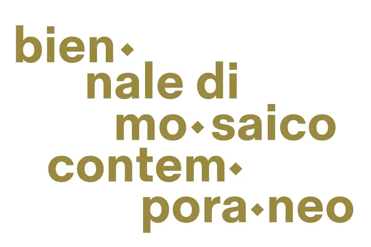 Logo della Biennale di Mosaico Contemporaneo