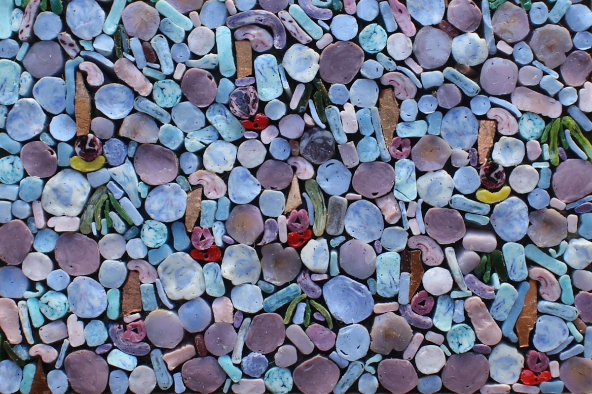Immagine di un mosaico di Yuyu Zhao.