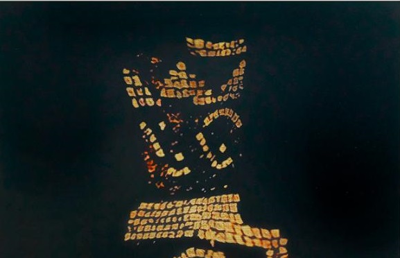 Dettagli di un'opera di Fabrizio Plessi