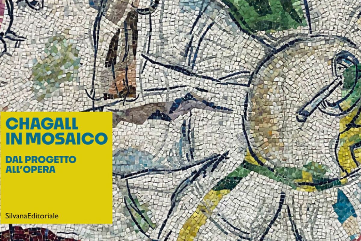 Foto della copertina del catalogo Chagall in mosaico. Dal progetto all'opera.