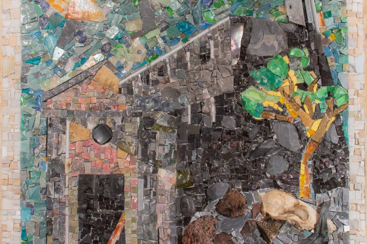 Dettaglio dell'opera di Giuliano Babini