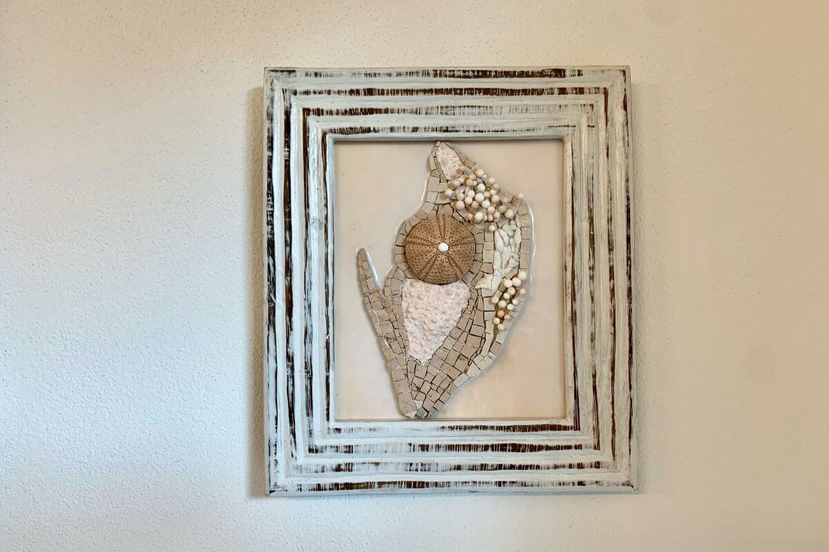 Foto di un mosaico di Oxana Panyushjuna